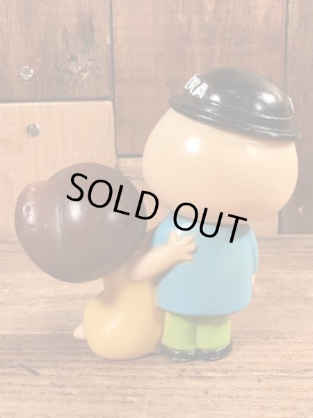 オリンパスカメラ　ヴィンテージ　ソフビ人形　アドバタイジングキャラクター　企業物