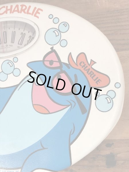 チャーリーツナ　ヴィンテージ　体重計　アドバタイジングキャラクター　70’s