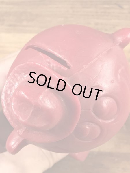 ダウニーセービングス　ビンテージ　コインバンクドール　アドバタイジングキャラクター　企業物