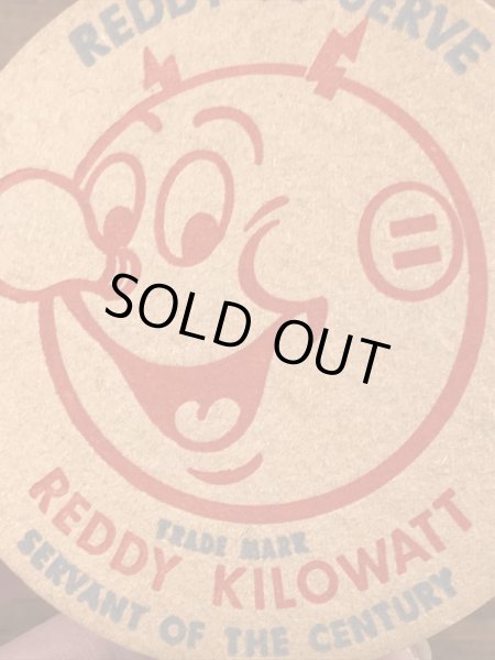 レディキロワット　ビンテージ　コースター　アドバタイジングキャラクター　企業物