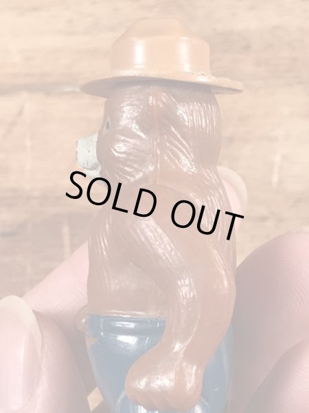 スモーキーベア ビンテージ フィギュア アドバタイジングキャラクター 企業物