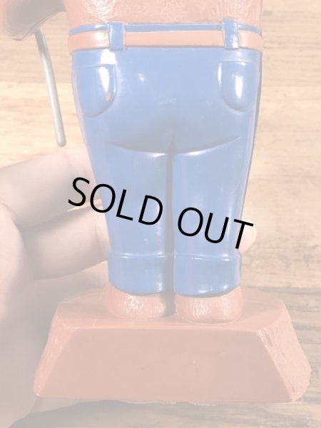 スモーキーベア　ヴィンテージ　貯金箱フィギュア　アドバタイジングキャラクター　企業物