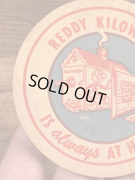 レディキロワット　ビンテージ　コースター　企業キャラクター　ノベルティ