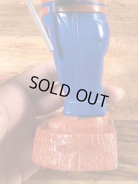 スモーキーベア　ヴィンテージ　貯金箱フィギュア　アドバタイジングキャラクター　企業物