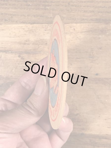 レディキロワット　ビンテージ　コースター　企業キャラクター　ノベルティ