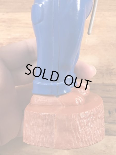 スモーキーベア　ヴィンテージ　貯金箱フィギュア　アドバタイジングキャラクター　企業物