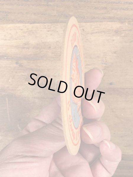 レディキロワット　ビンテージ　コースター　企業キャラクター　ノベルティ