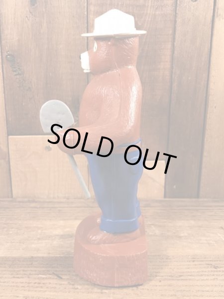 スモーキーベア　ヴィンテージ　貯金箱フィギュア　アドバタイジングキャラクター　企業物