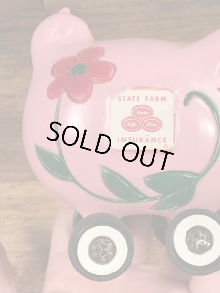 ステートファーム　ビンテージ　コインバンクドール　アドバタイジングキャラクター　企業物