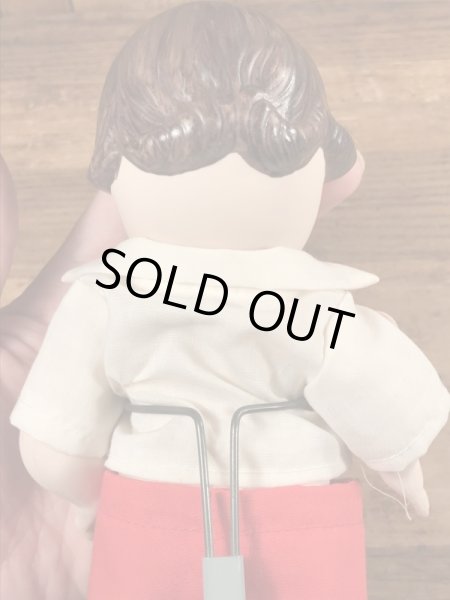 キャンベルスープ　ビンテージ　セラミックドール　企業キャラクター　70年代