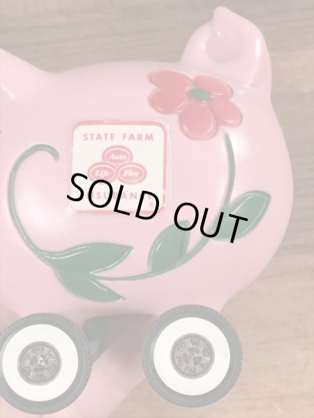 ステートファーム　ビンテージ　コインバンクドール　アドバタイジングキャラクター　企業物