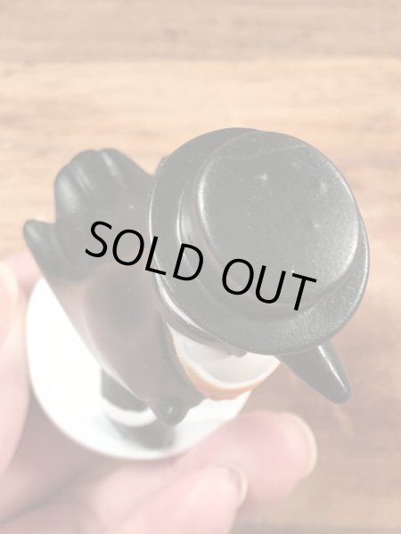 オールドクロウ　ビンテージ　フィギュア　アドバタイジングキャラクター　企業物