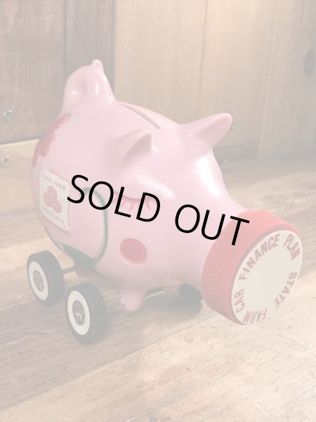 ステートファーム　ビンテージ　コインバンクドール　アドバタイジングキャラクター　企業物