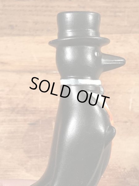 オールドクロウ　ビンテージ　フィギュア　アドバタイジングキャラクター　企業物