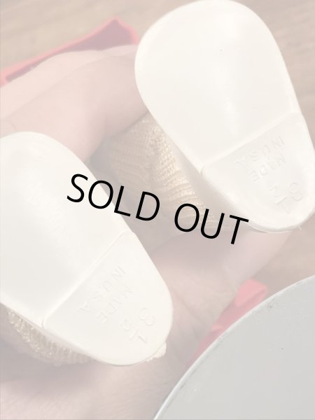 キャンベルスープ　ヴィンテージ　陶器製人形　企業キャラクター　企業物