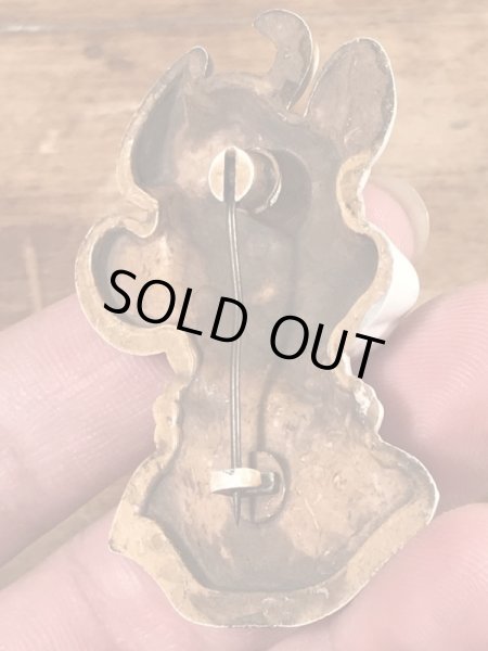 エルシー　ビンテージ　バッジ　アドバタイジングキャラクター　企業物