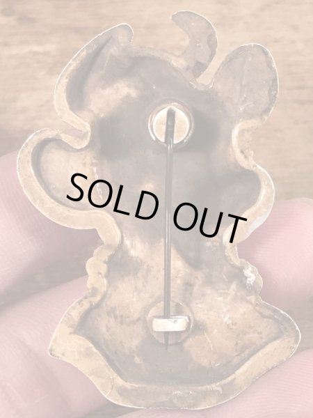 ボーデン　ヴィンテージ　ブローチ　企業キャラクター　エルシー