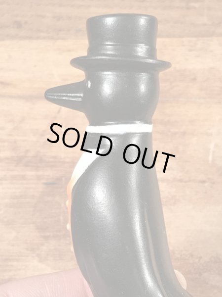 オールドクロウ　ビンテージ　フィギュア　アドバタイジングキャラクター　企業物