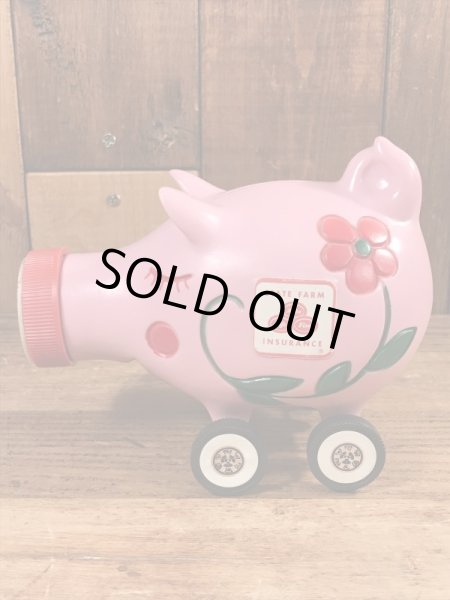 ステートファーム　ヴィンテージ　貯金箱フィギュア　企業キャラクター　70年代