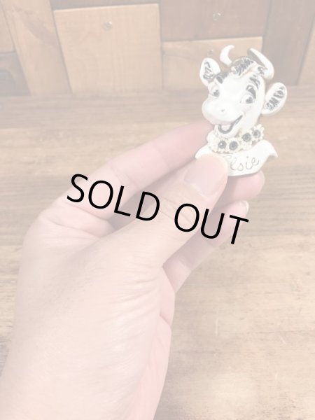 エルシー　ビンテージ　バッジ　アドバタイジングキャラクター　企業物