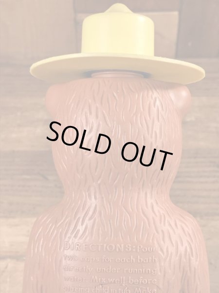 スモーキーベア ヴィンテージ シャンプーボトル アドバタイジングキャラクター 企業物