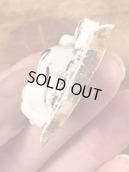 ボーデン　ヴィンテージ　ブローチ　企業キャラクター　エルシー