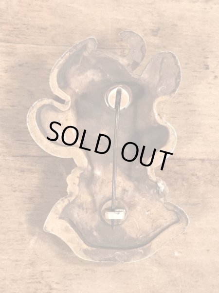 ボーデン　ヴィンテージ　ブローチ　企業キャラクター　エルシー