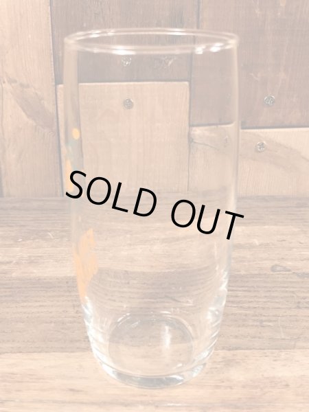 ファンタオレンジ　ヴィンテージ　ガラスコップ　アドバタイジングキャラクター　企業物