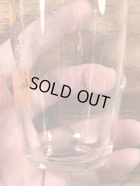 ファンタオレンジ　ヴィンテージ　ガラスコップ　アドバタイジングキャラクター　企業物