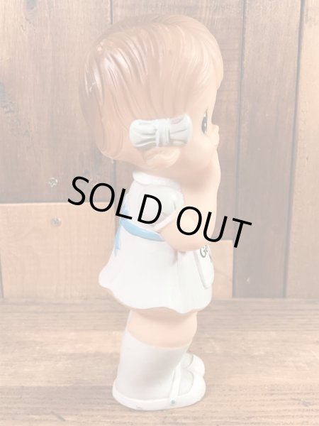 ガーバーキッド　ビンテージ　スクイーズドール　企業キャラクター　ソフビ人形