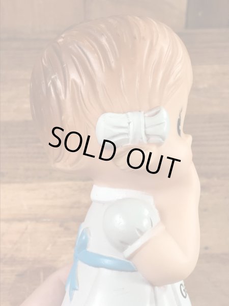 ガーバーキッド　ビンテージ　スクイーズドール　企業キャラクター　ソフビ人形