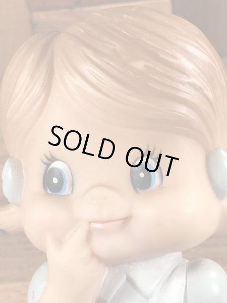 ガーバーキッド　ビンテージ　スクイーズドール　企業キャラクター　ソフビ人形