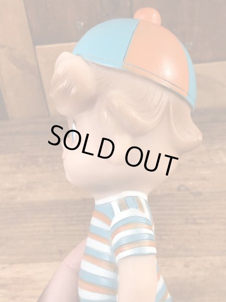 ガーバーキッド　ビンテージ　スクイーズドール　企業キャラクター　ソフビ人形　80年代