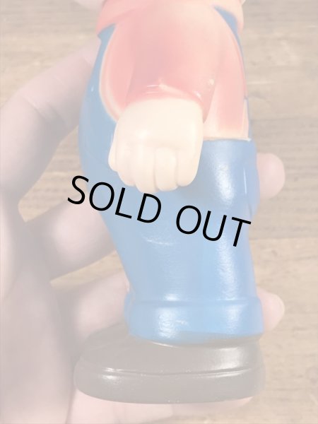 キャンベルスープ　ヴィンテージ　ソフビ人形　企業キャラクター　キャンベルボーイ