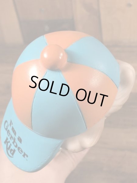 ガーバーキッド　ビンテージ　スクイーズドール　企業キャラクター　ソフビ人形　80年代