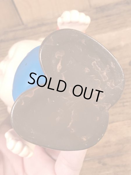 キャンベルスープ　ヴィンテージ　ソフビ人形　企業キャラクター　キャンベルボーイ