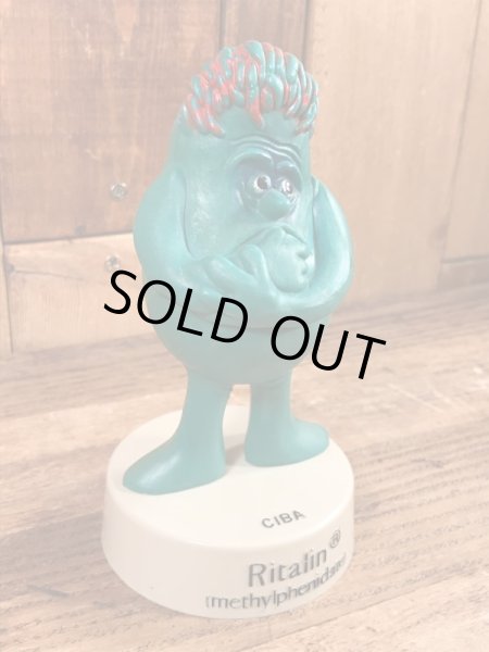 リタリンメン　ビンテージ　フィギュア　アドバタイジングキャラクター　企業物　70年代