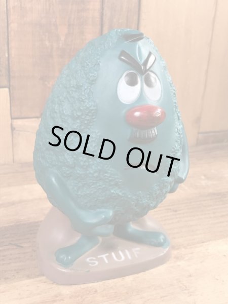 フーバー　ビンテージ　スクイーズフィギュア　アドバタイジングキャラクター　企業物　60年代