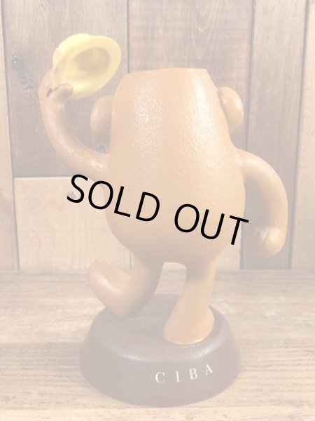 リタリンマン　ヴィンテージ　ノベルティフィギュア　企業キャラクター　70’s