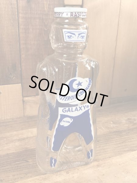 ギャラクシー　ビンテージ　シロップボトル　アドバタイジングキャラクター　企業物　50年代