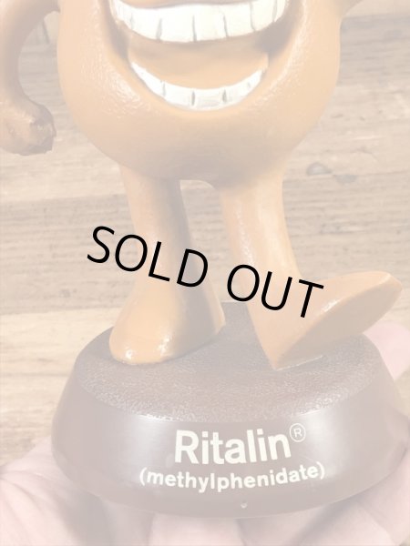 リタリンマン　ヴィンテージ　ノベルティフィギュア　企業キャラクター　70’s