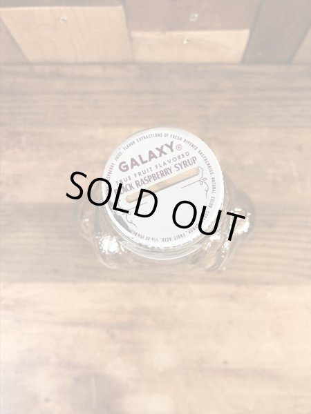 ギャラクシー　ビンテージ　シロップボトル　アドバタイジングキャラクター　企業物　50年代