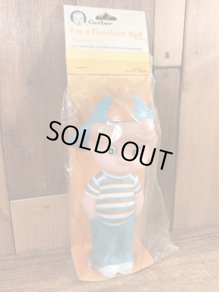 ガーバーキッド　ヴィンテージ　スクイーズフィギュア　企業キャラクター　ノベルティ　80年代