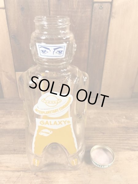 ギャラクシーボトル　ビンテージ　スペースマン　アドバタイジングキャラクター　企業物　50年代