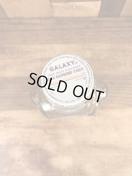 ギャラクシー　ビンテージ　シロップボトル　アドバタイジングキャラクター　企業物　50年代