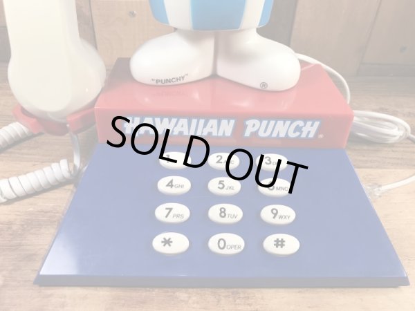 ハワイアンパンチ　ヴィンテージ　電話機　企業キャラクター　ノベルティ　80’s