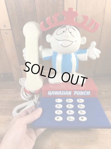 ハワイアンパンチ　ヴィンテージ　電話機　企業キャラクター　ノベルティ　80’s
