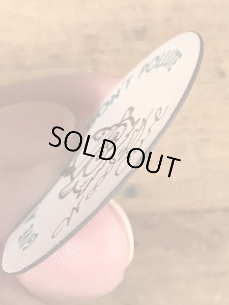 ウッジーオウル　ヴィンテージ　マグネット　アドバタイジングキャラクター　企業物　70’s