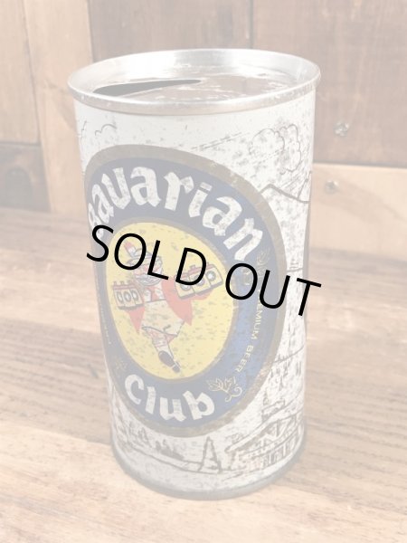 Bauarian Club　ヴィンテージ　Tin缶　企業キャラクター　ビール　60~70’s