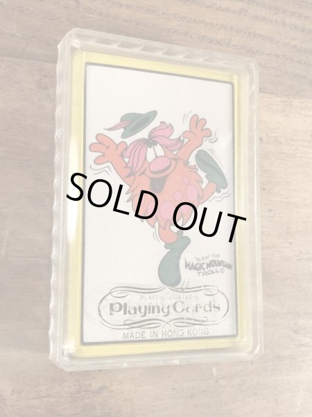 マジックマウンテントロール　ビンテージ　トランプ　アドバタイジングキャラクター　企業物　70年代